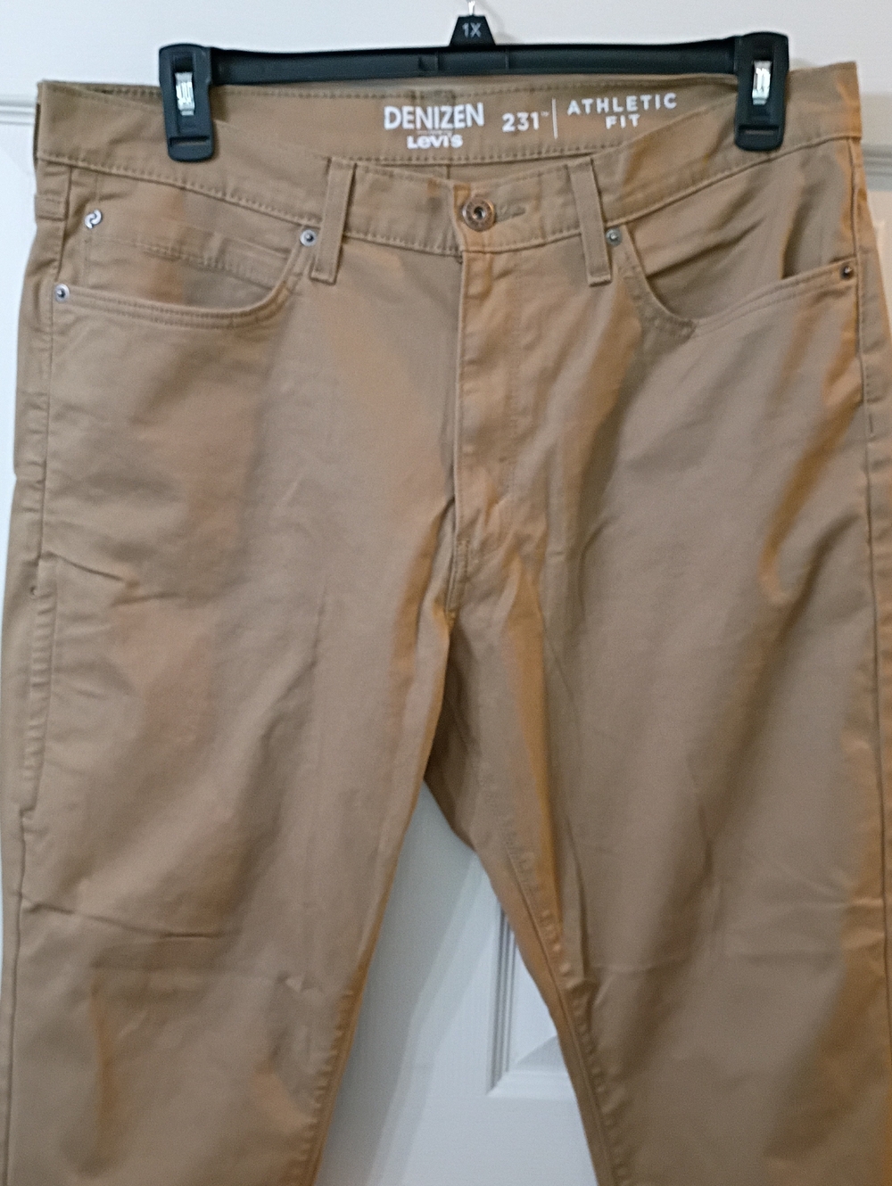 Levi's Denizen 231 Athletic Fit Tan/Khaki Pants